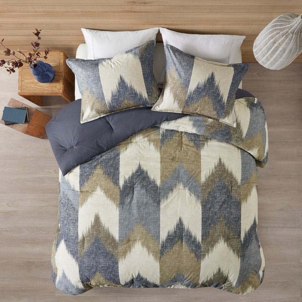 King/Cal King 3 Piece Comforter Mini Set Media 9