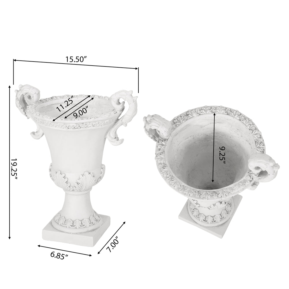 Roman Style MGO Garden Urn Planter Media 3