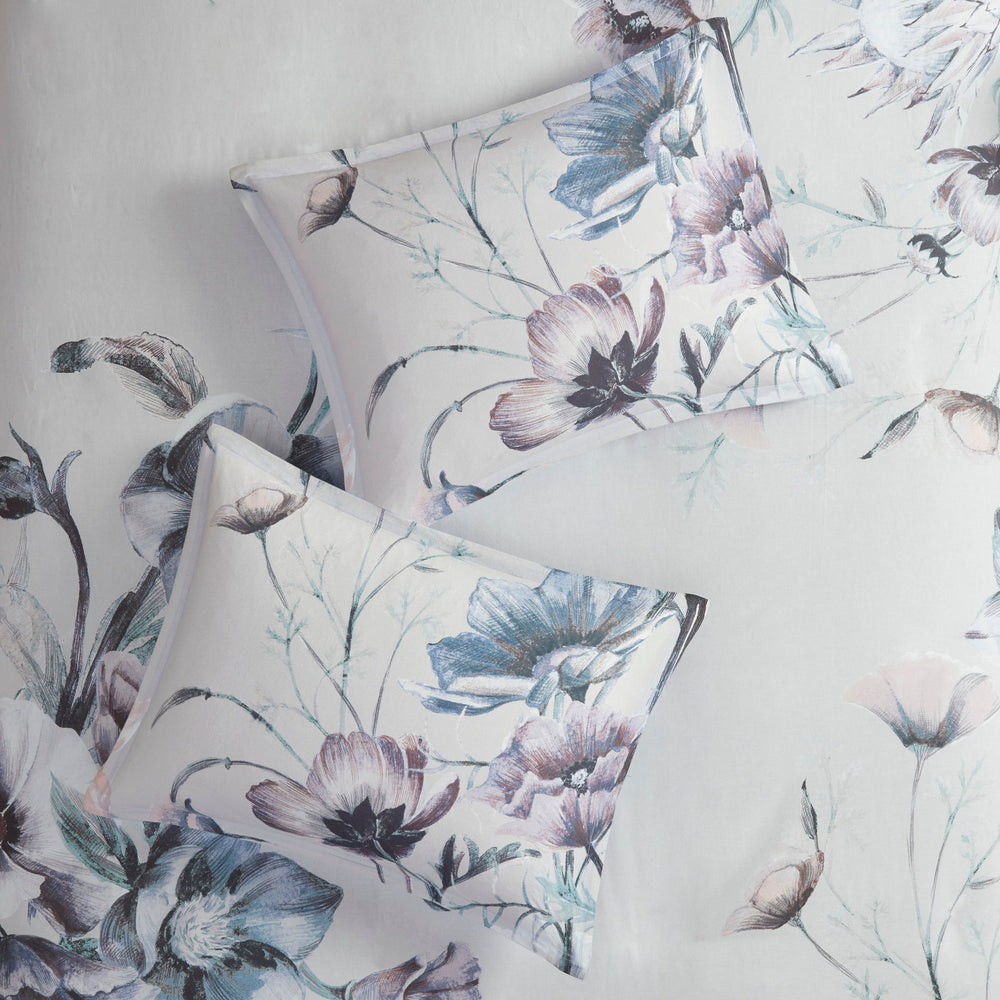 Full/Queen 3 Piece Cotton Printed Duvet Cover Set Media 13