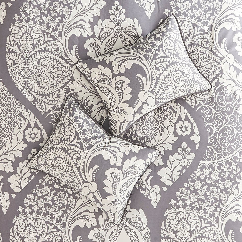 Full/Queen 6 Piece Printed Duvet Cover Set Media 6