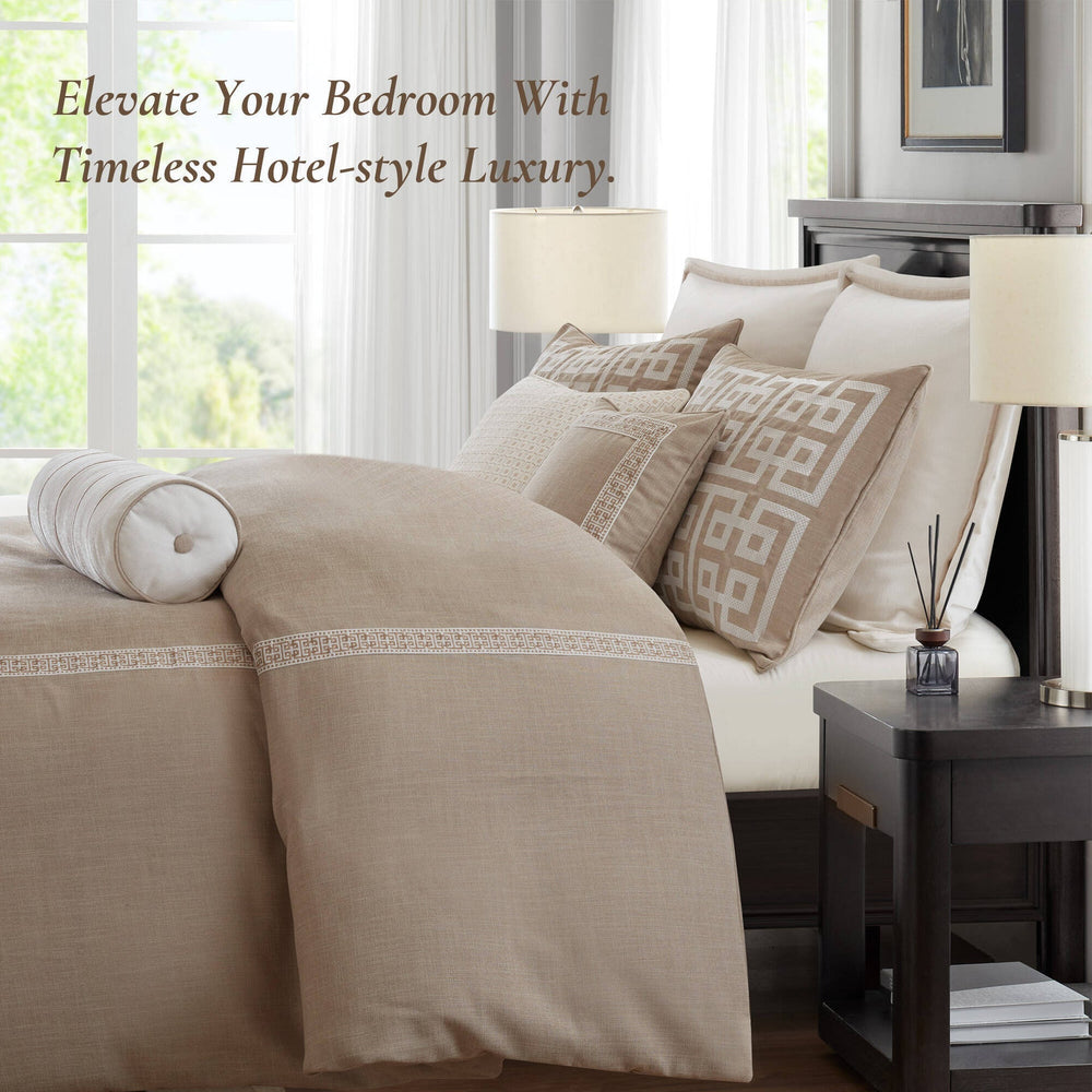 9- Piece King Comforter Set Media 11