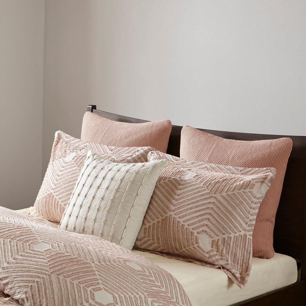 Full/Queen Cotton Jacquard Duvet Cover Set Media 14