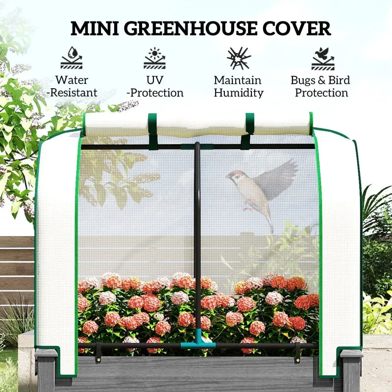 Planter Box,Practical Raised Garden Bed Media 6