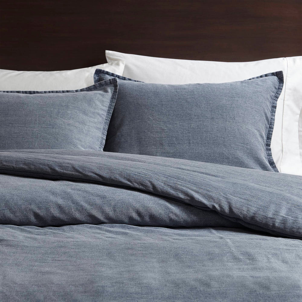 3PCS King/Cal King Twill Washed Duvet Set Media 21