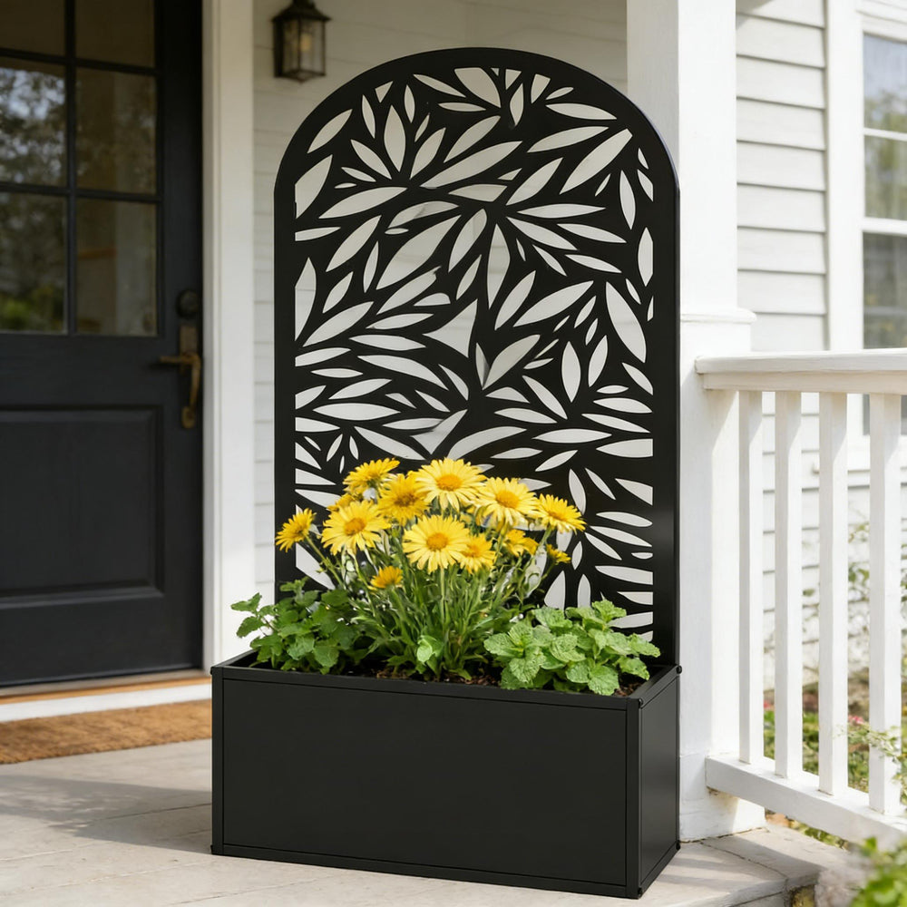 Curved Raised Garden Bed,Generous Planter Box,Versatile Garden Box Media 1