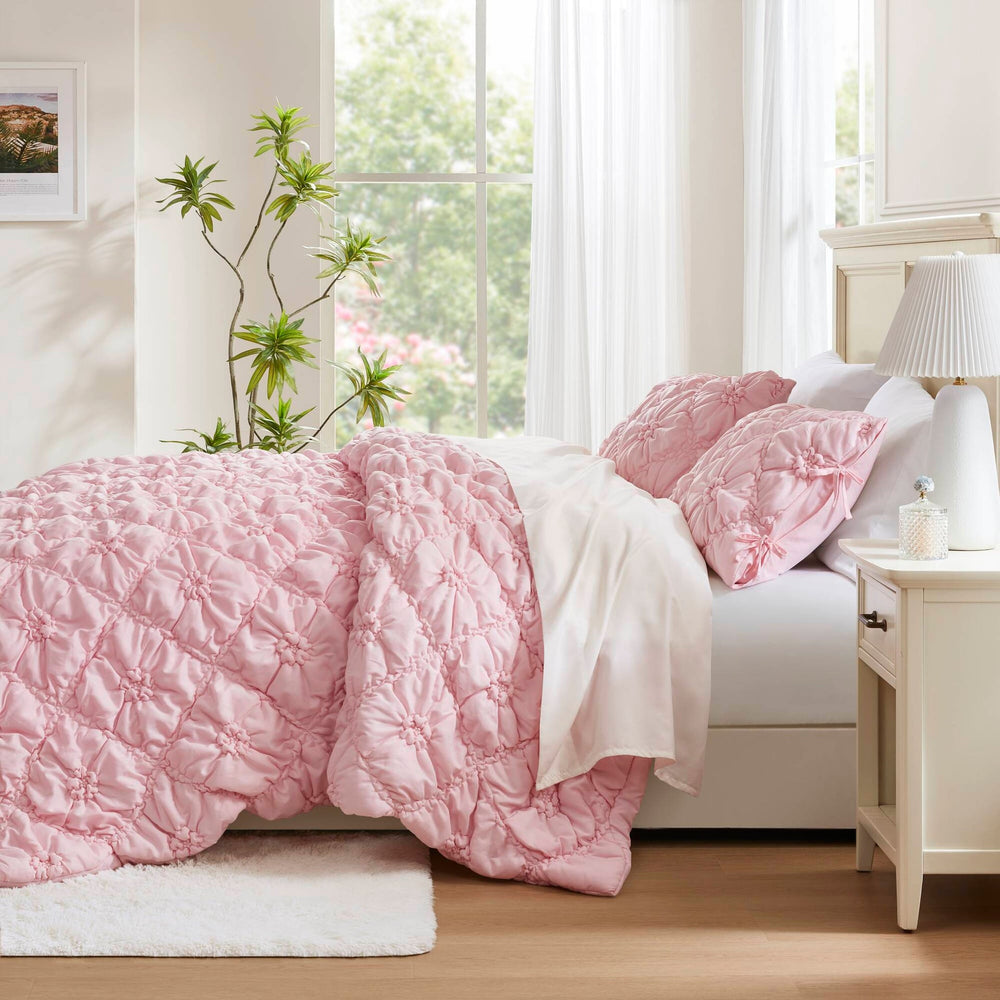 3PCS Full/Queen Comforter Set Media 19