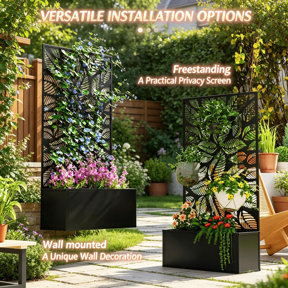 Wall Mounted Flower Bed,Garden Bed,Decorative Flower Bed(Only Wall Mounted Flower Bed) Media 6