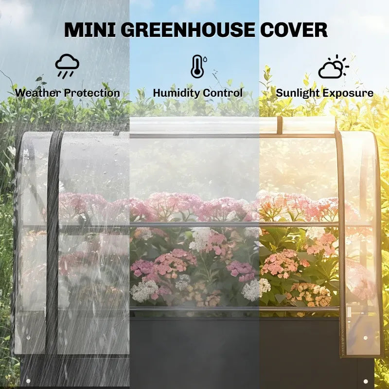 Elevated Plant Boxs,Raised Garden Bed,Flower Boxs Media 6