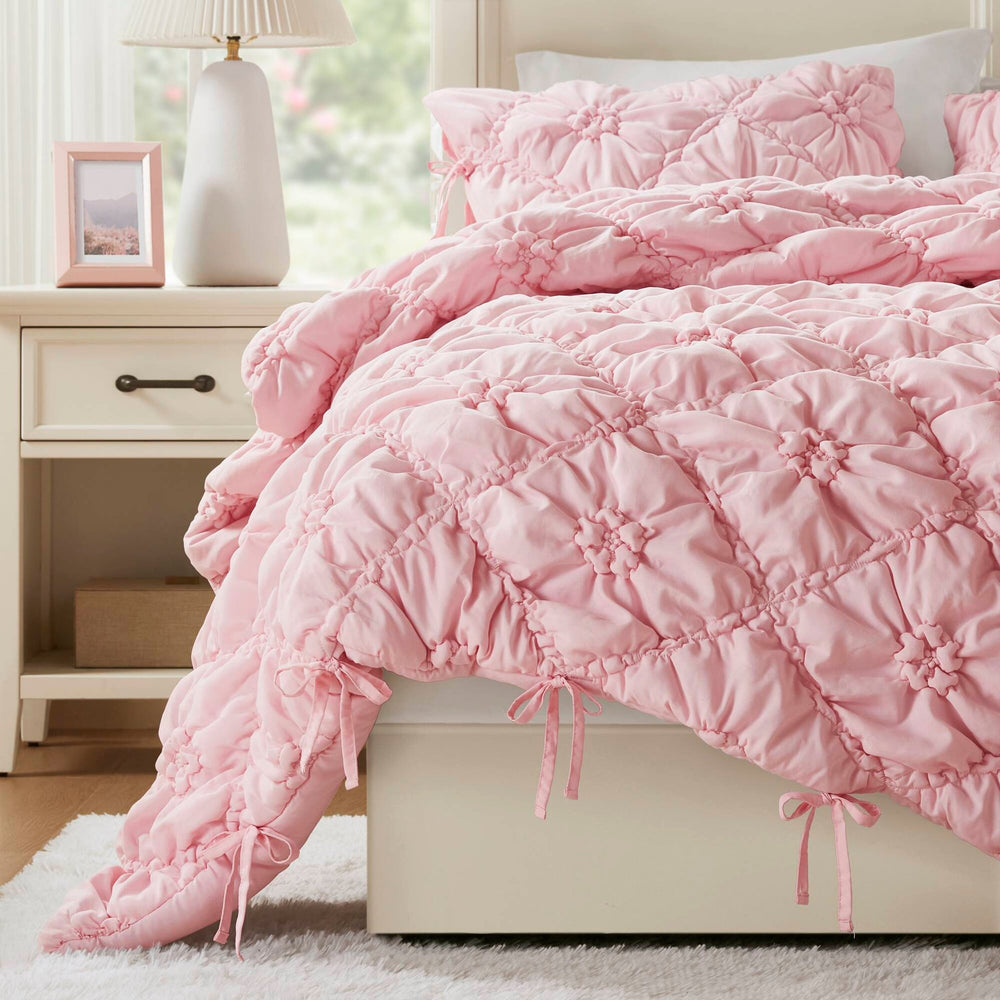3PCS Full/Queen Comforter Set Media 20