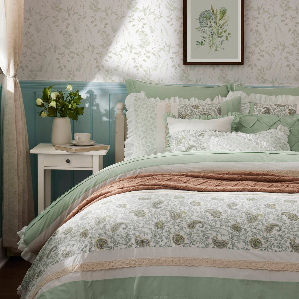 9 Piece Cotton Percale Comforter Set Cal King Media 12