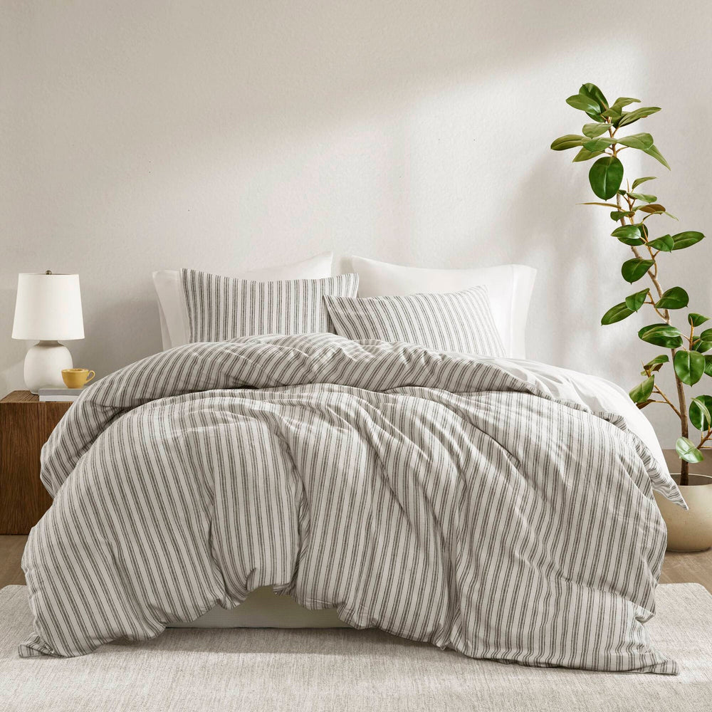 3 PCS Queen Duvet Set Grey Media 20