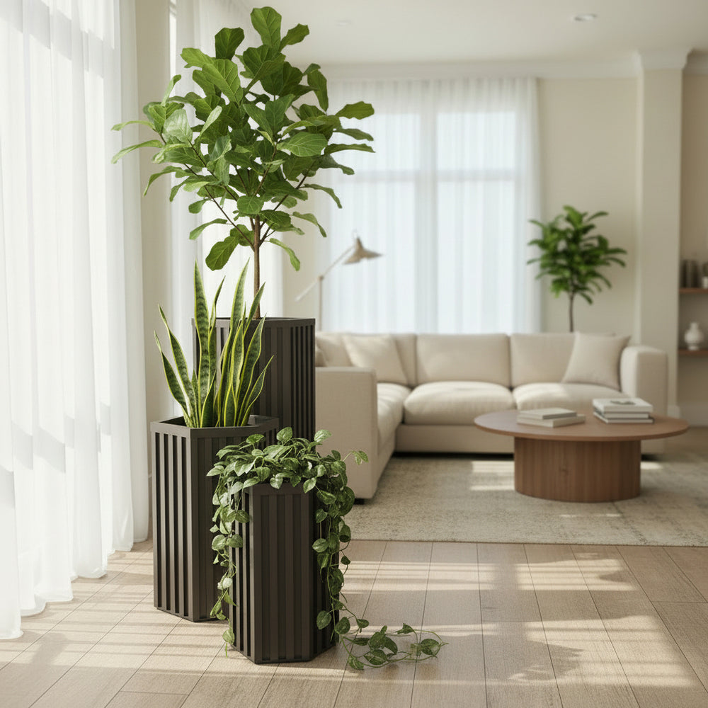 Hexagon Column Planter SM - DBZ Media 5