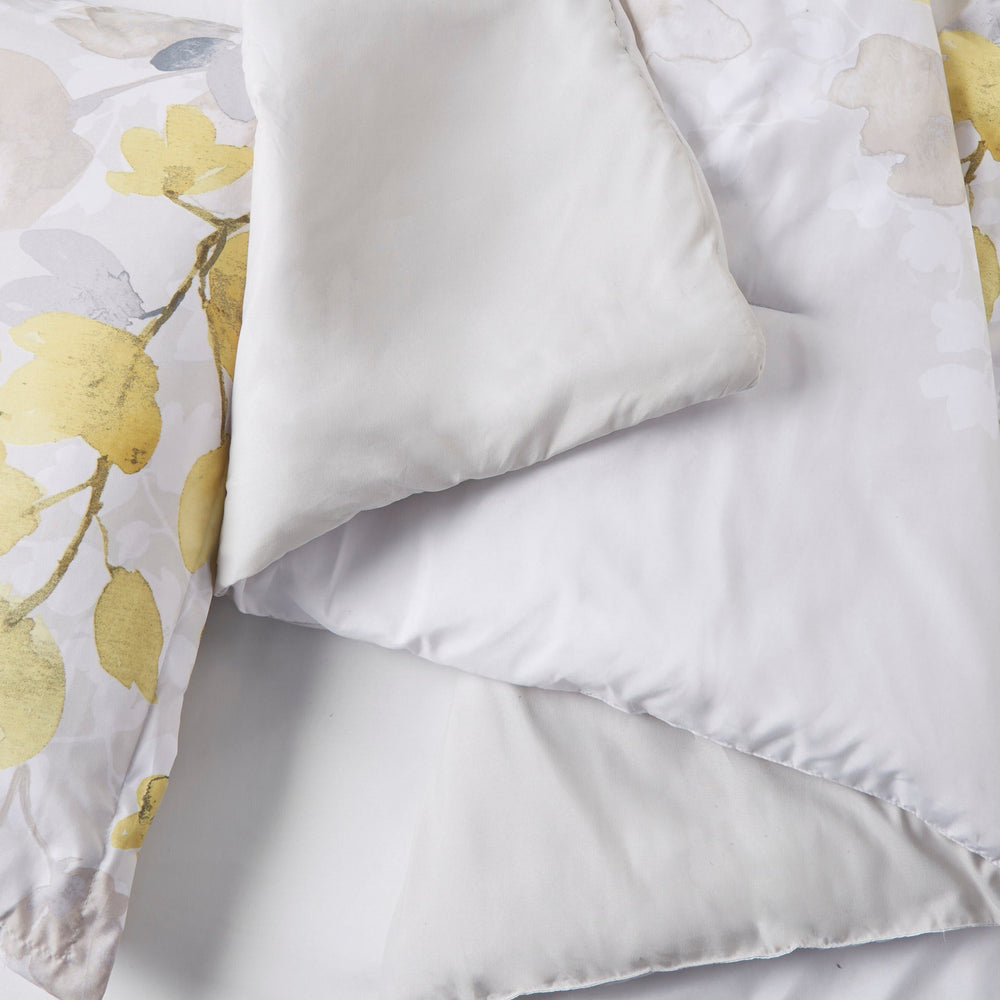 Comforter Set with Bed Sheets Yellow Twin Media 8
