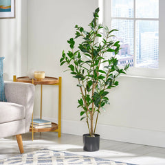 120CM ARTIFICIAL LAUREL TREE perspective