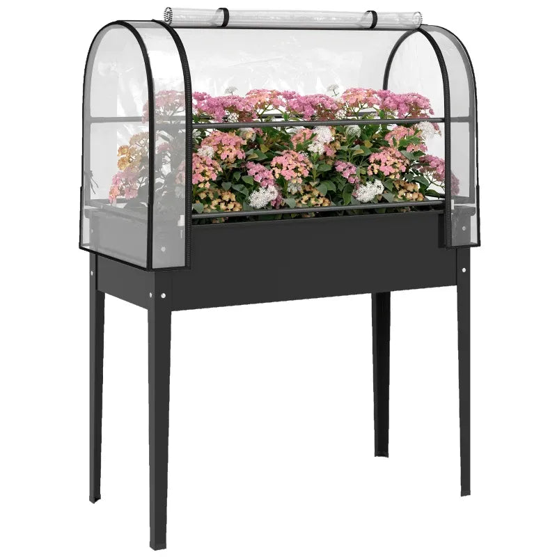 Elevated Plant Boxs,Raised Garden Bed,Flower Boxs Media 8