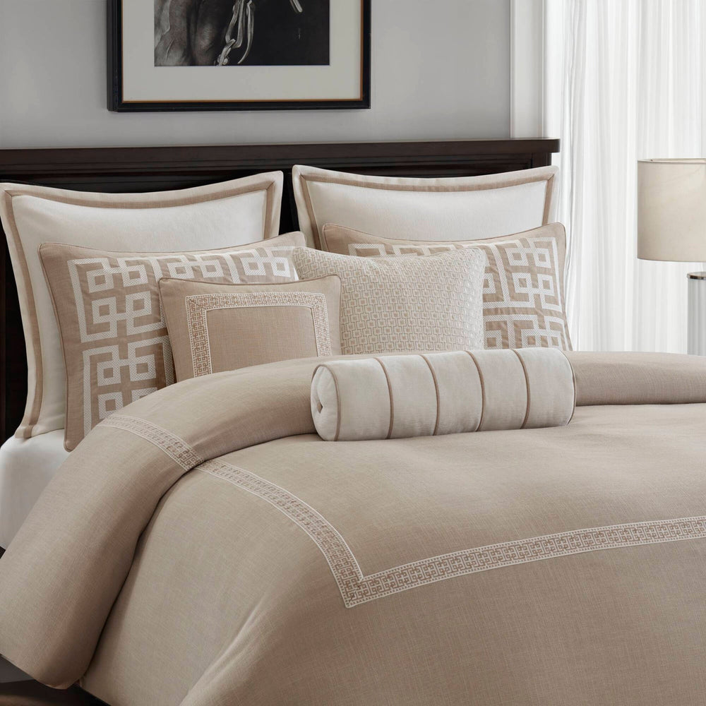 8- Piece Queen Comforter Set Media 15