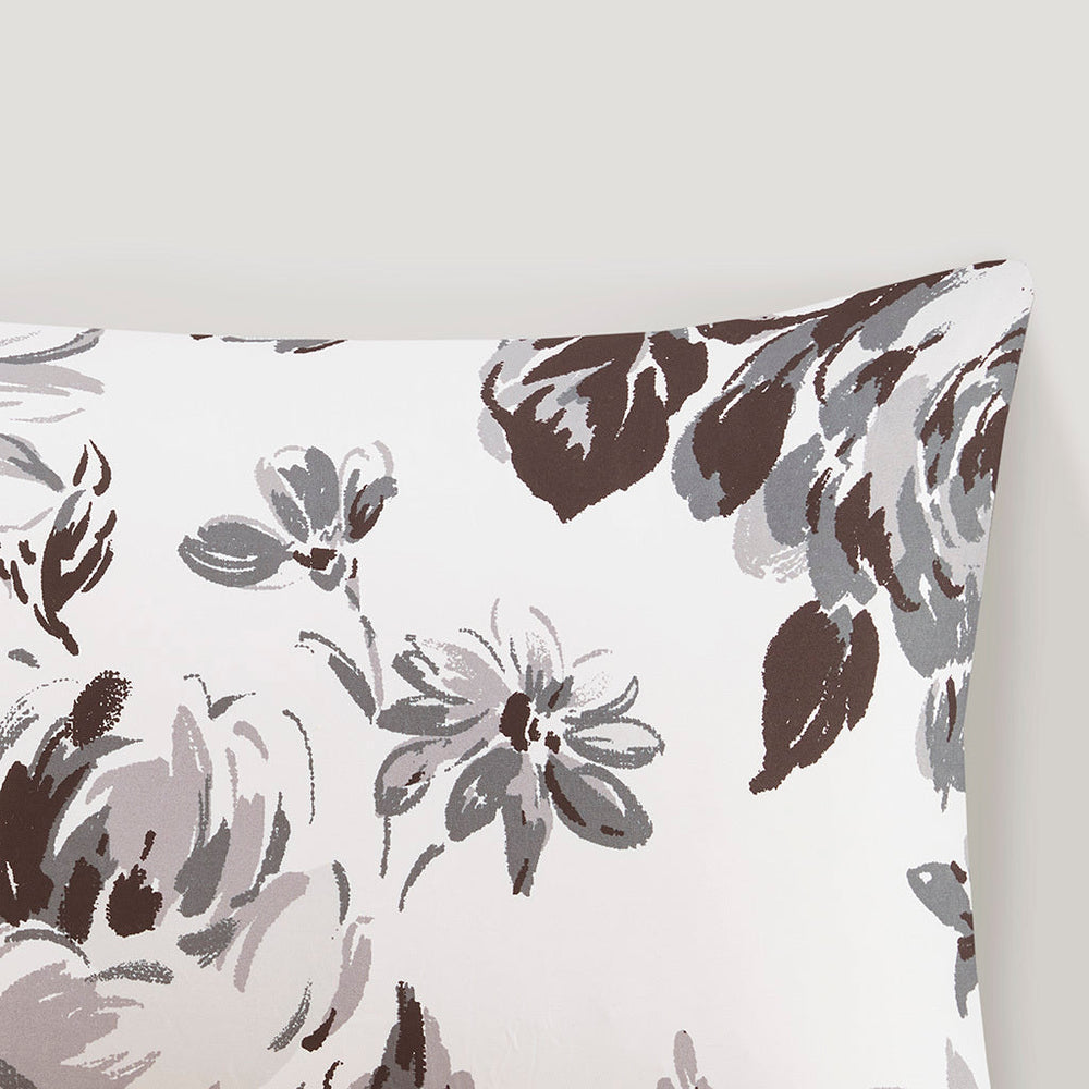 Twin/Twin XL Floral Print Comforter Set Media 14