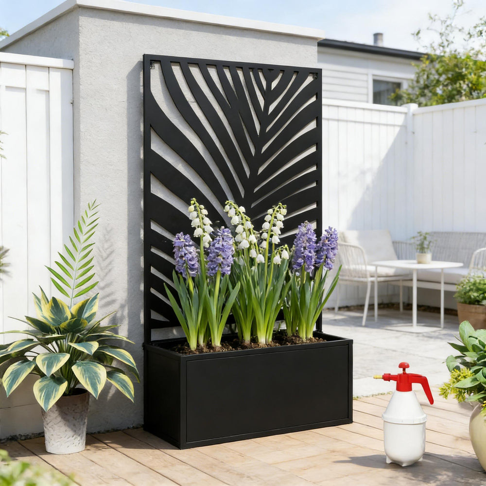 Freestanding  Plant Bed,Wall Mounted Flower Bed,Raised Garden Bed Media 1