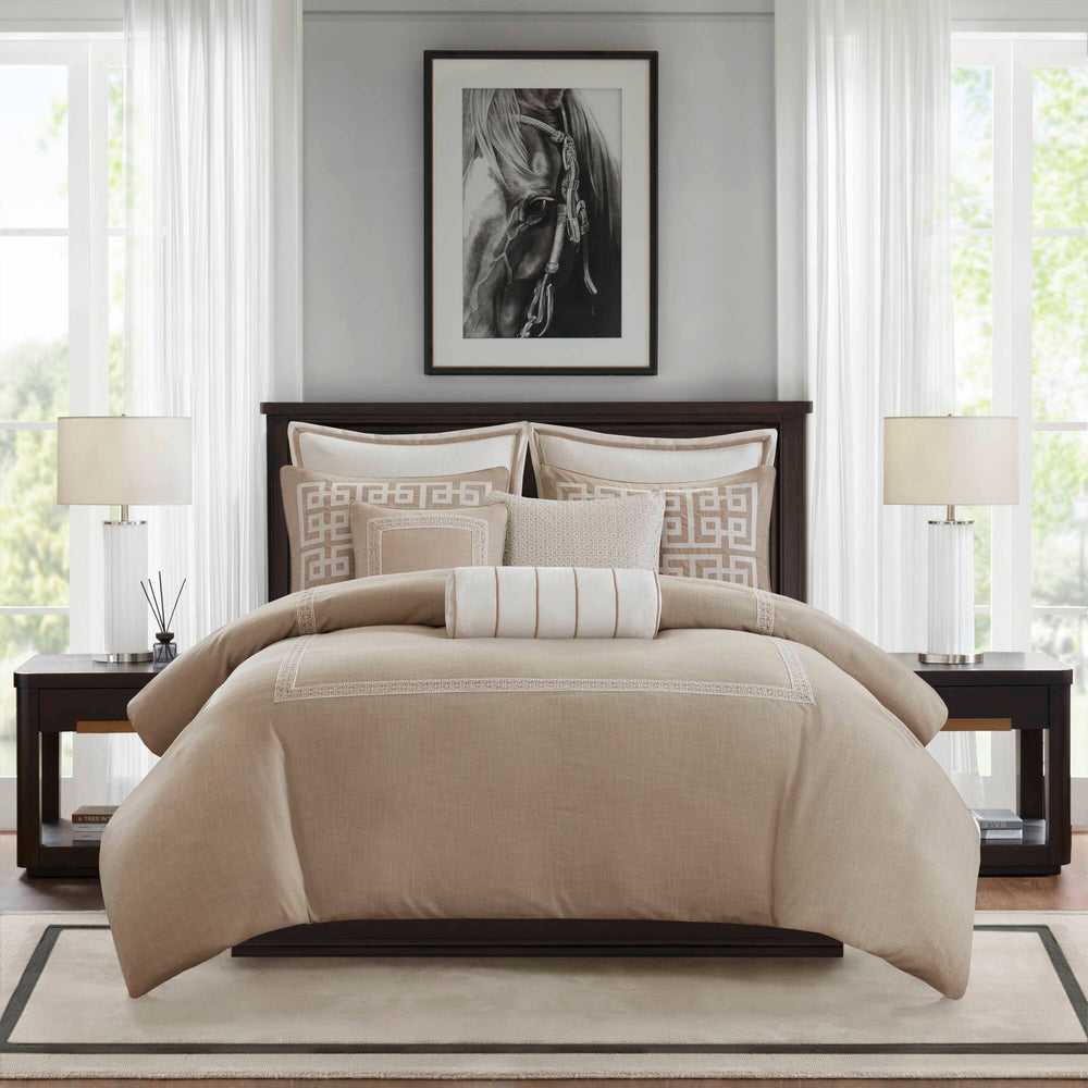 9- Piece King Comforter Set Media 17