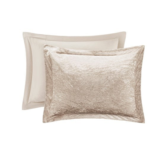 Twin/Twin XL Velvet Comforter Set with Throw Pillow Media 11