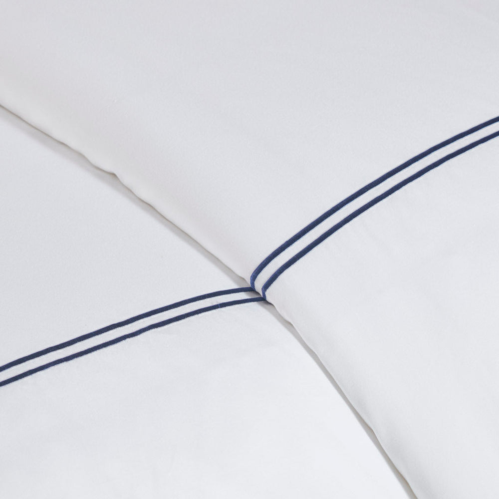 Full/Queen 100% Cotton Sateen Embroidered Comforter Set Media 7