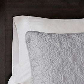 Reversible Quilt Set Grey King/Cal King Media 8