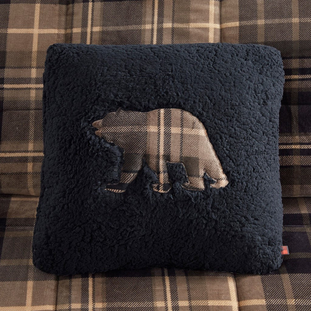 King Plush to Sherpa Down Alternative Comforter Set Media 8