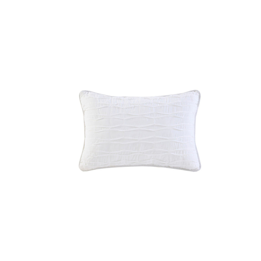King/Cal King 4 Piece Cotton Seersucker Duvet Cover Set Media 7
