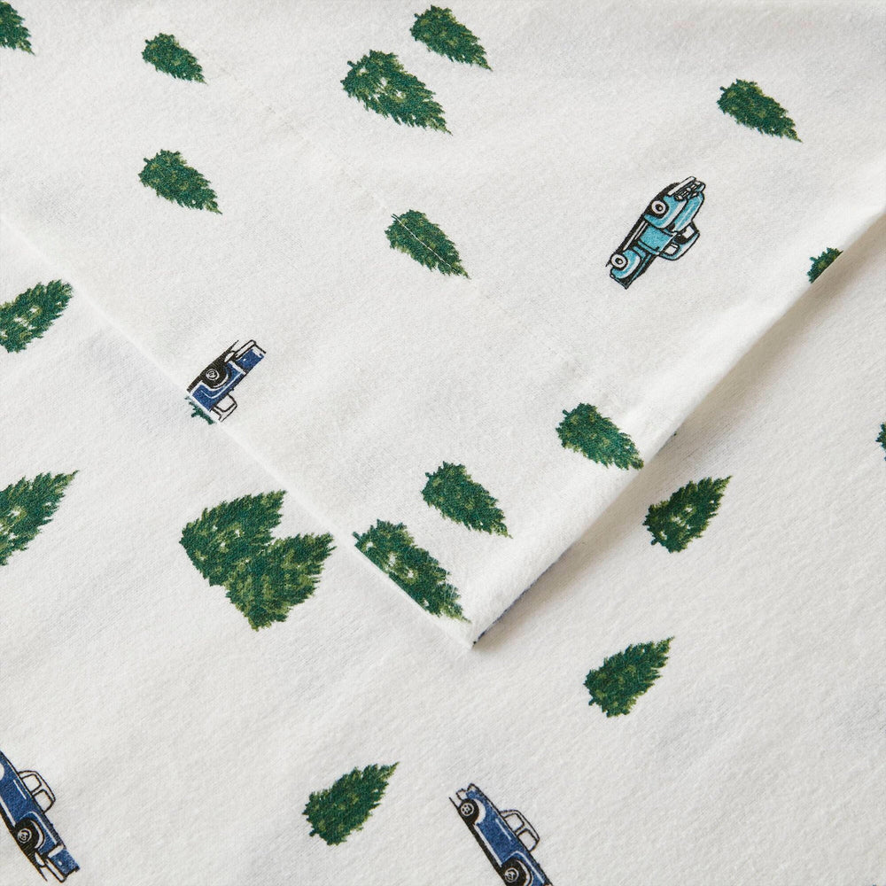 4 PCS Full Sheet Set Green Trees & Trucks Media 8