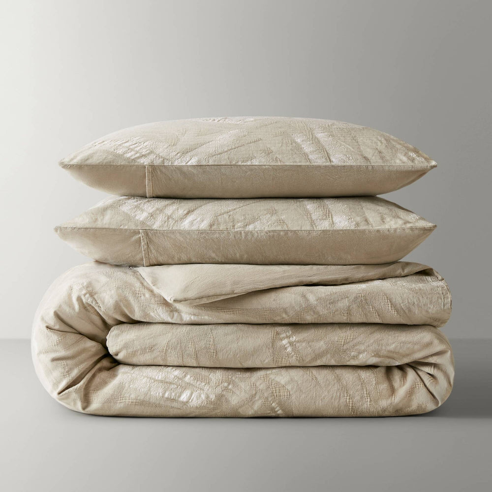 3 Pieces Full/Queen Cotton Duvet Set,Linen Media 15