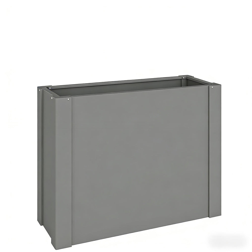 Balcony Herb Box,Outdoor Planter Box,Elevated Garden Bed(Only Planter Box) Media 3
