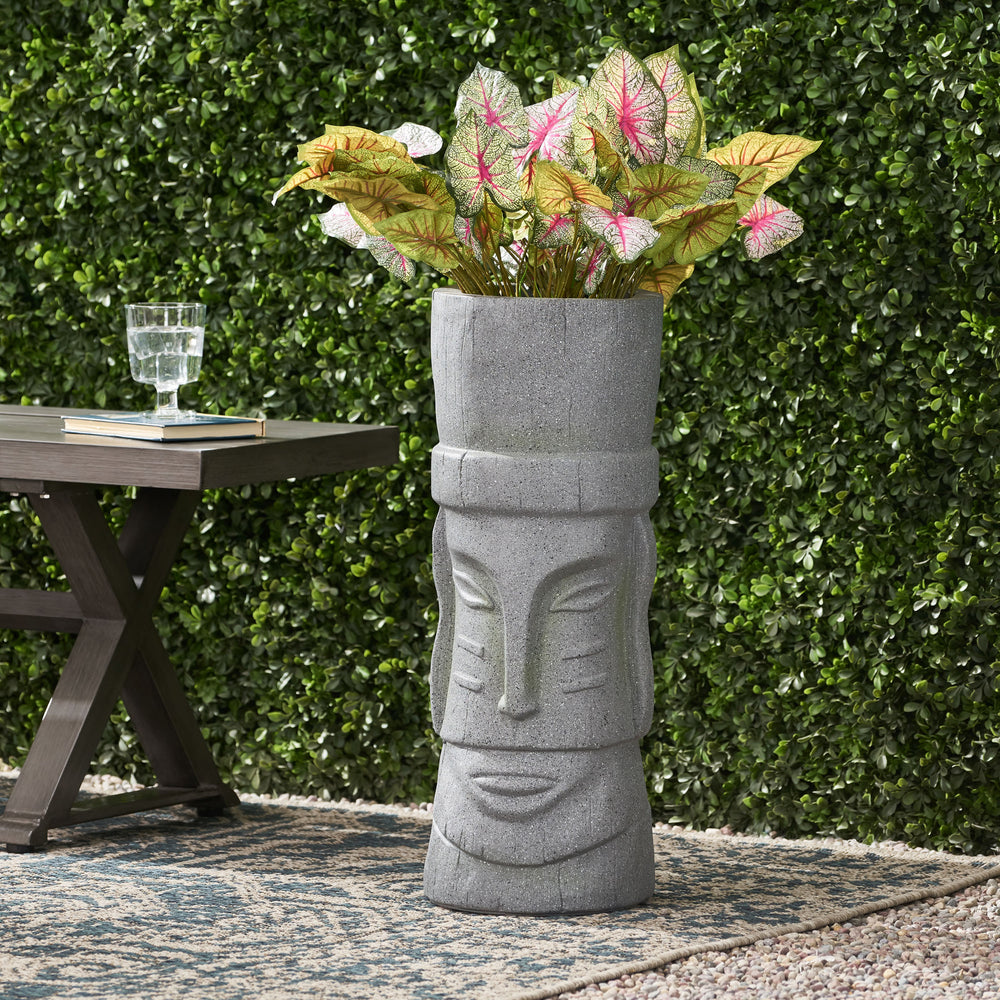 Classic Flower Planter with Magnesium Oxide Material Media 4