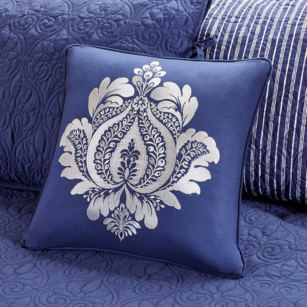 6 Piece Reversible Daybed Cover Set Navy Daybed Media 3