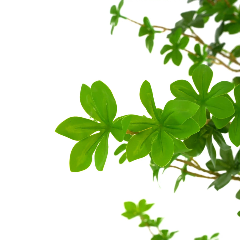 76' Artificial Enkianthus Tree with Black Plastic Pot