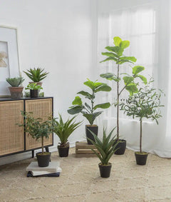20x16x35' Artificial Fiddle-Leaf Fig Potted Plant perspective