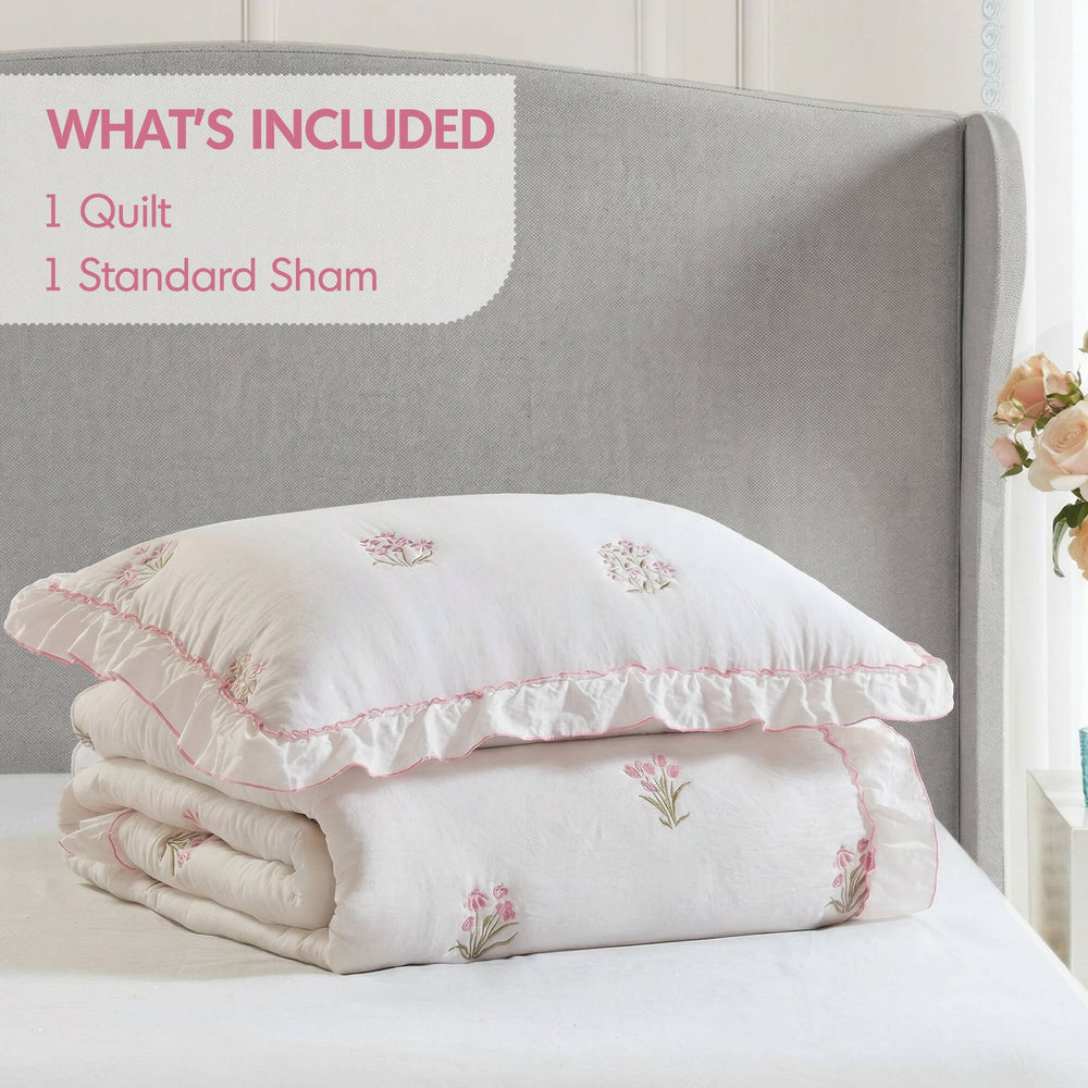 2-Piece Twin/Twin XL Quilt Mini Set Media 3