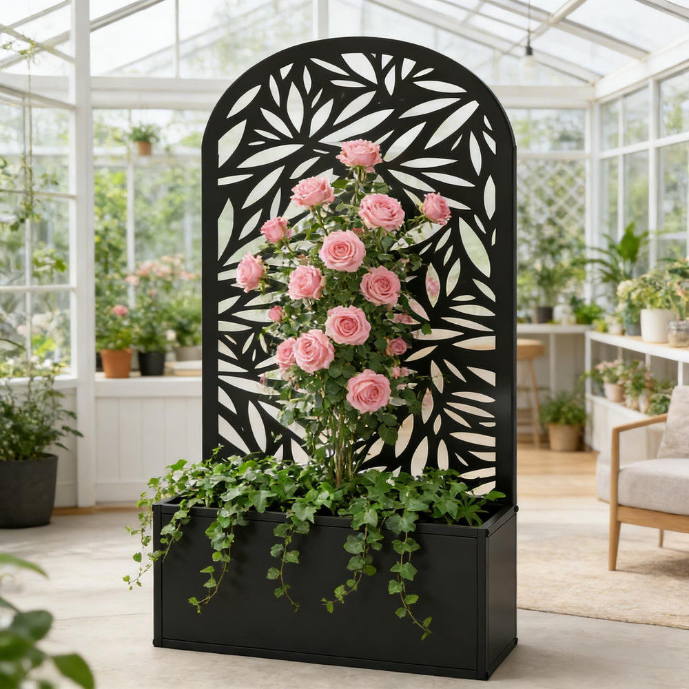 Curved Raised Garden Bed,Generous Planter Box,Versatile Garden Box Media 3