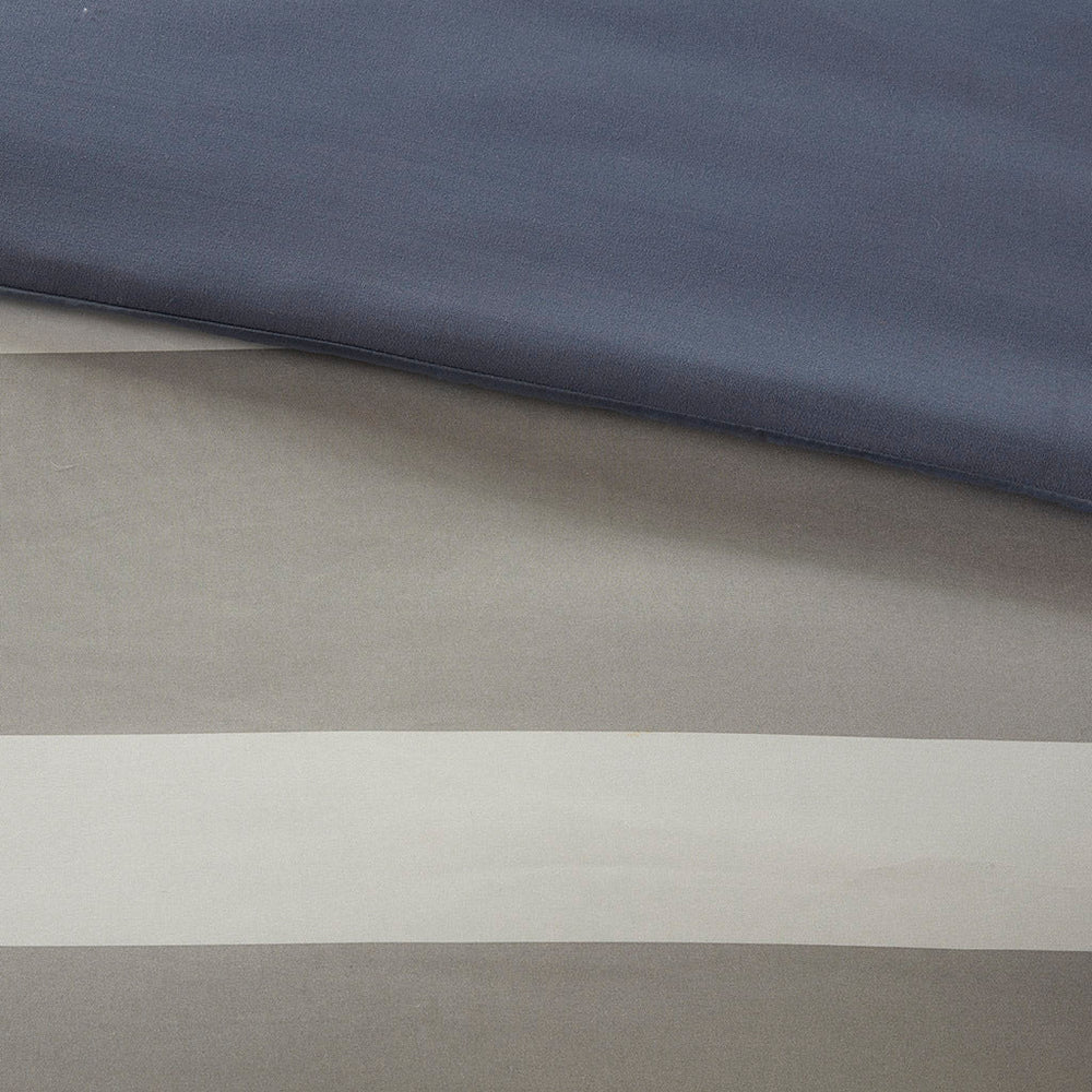 Twin XL Striped Comforter Set with Bed Sheets Media 5