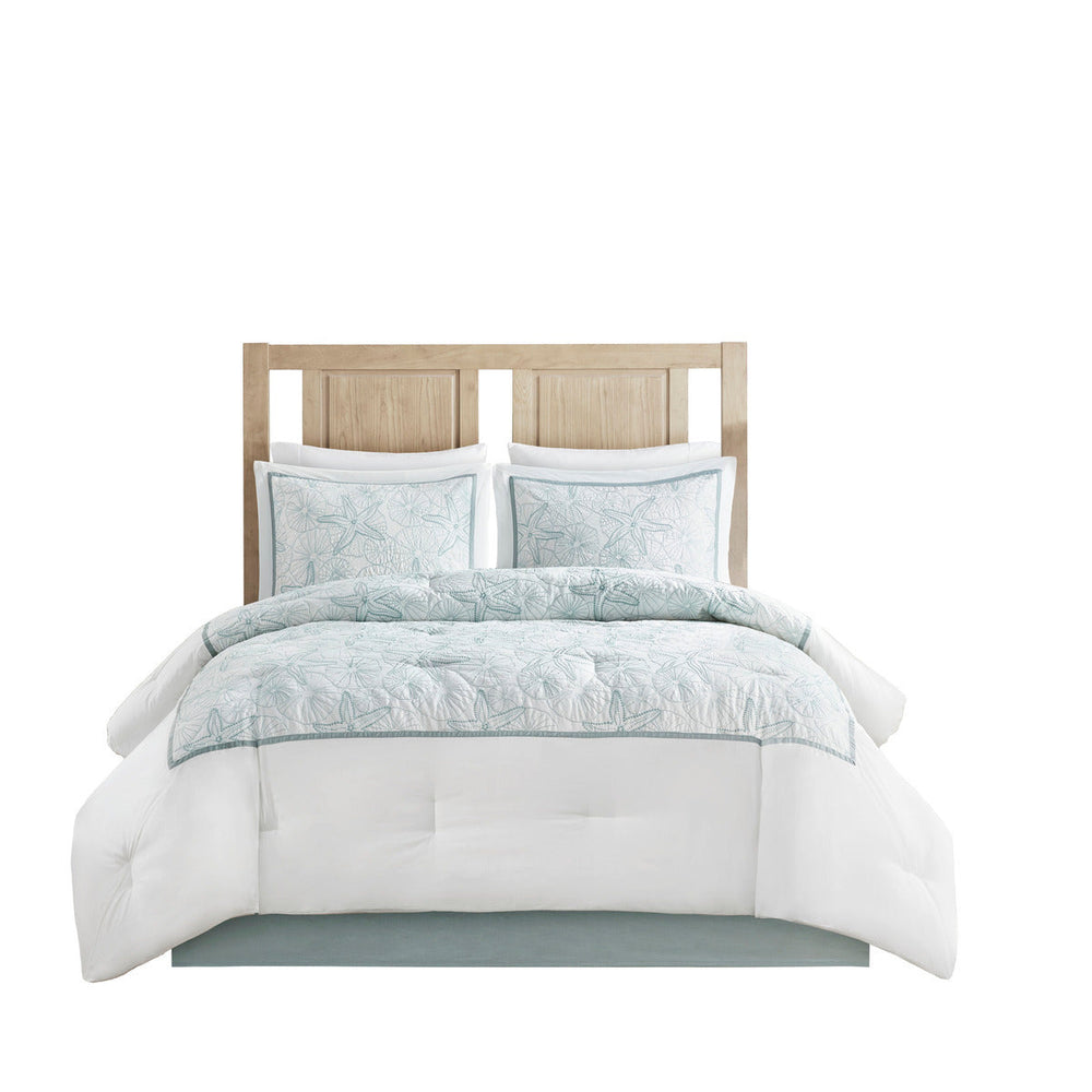 Comforter Set White Cal King Media 2