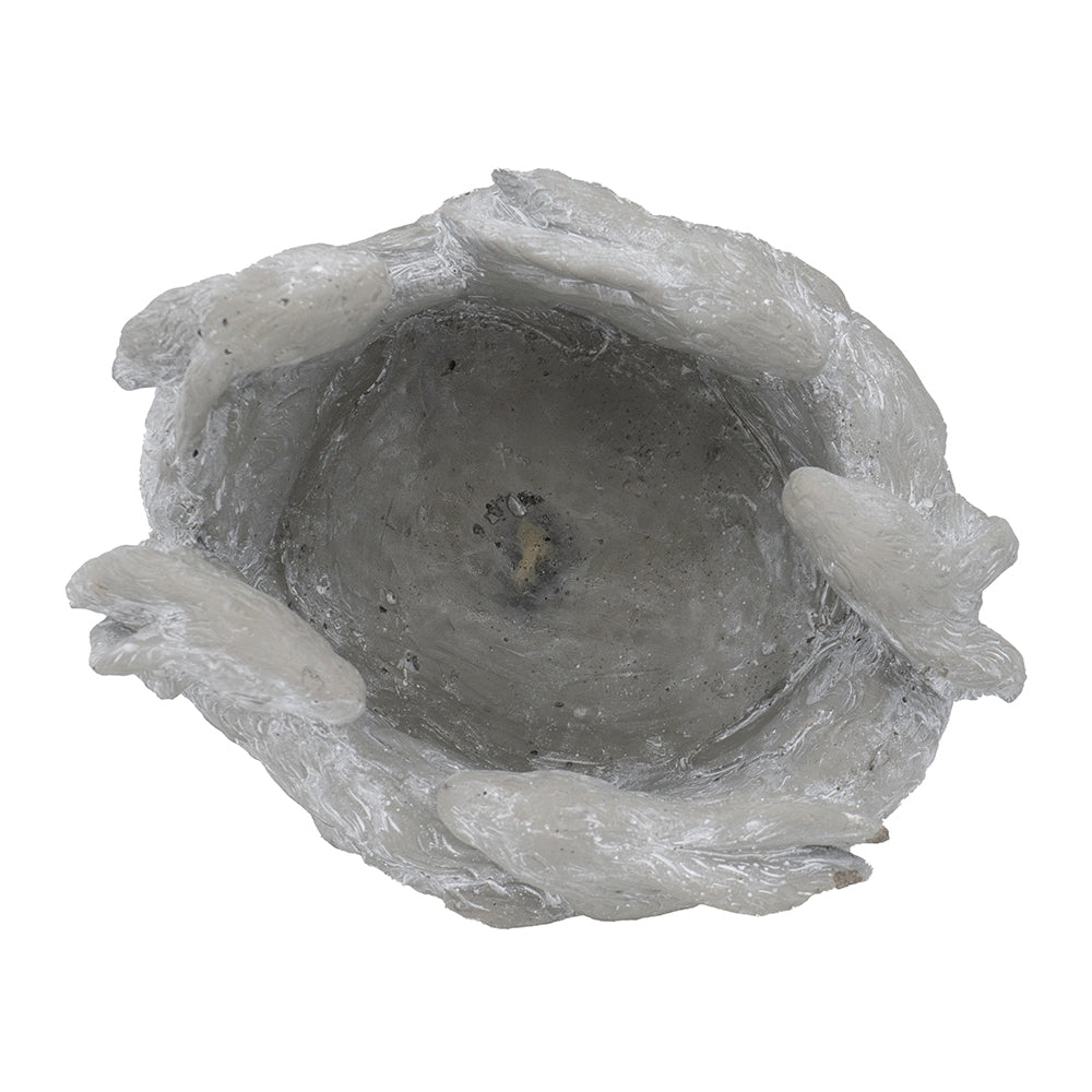 10x8x6.5' 5 Bunny Cement Planter Media 7