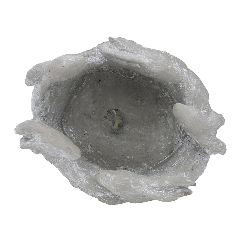 10x8x6.5' 5 Bunny Cement Planter