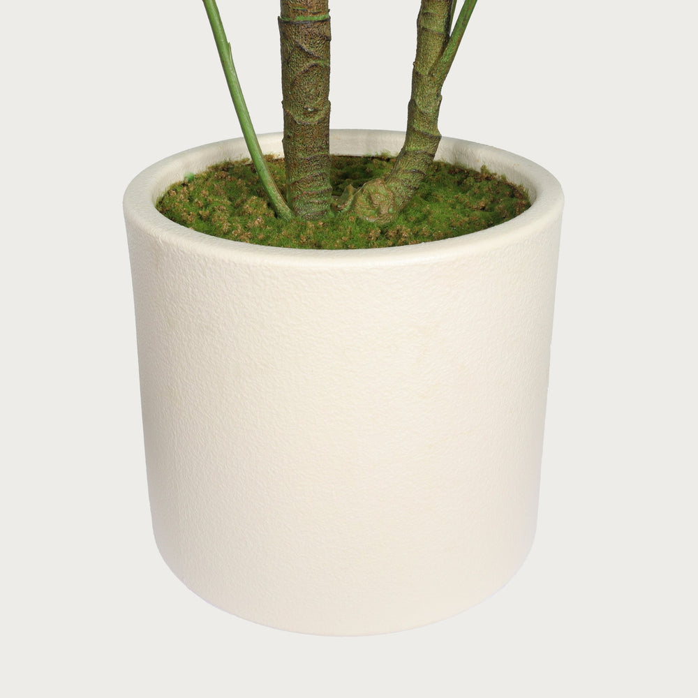 30'' Artificial Monstera Deliciosa Plant with White Pot, 2 pcs / set Media 12
