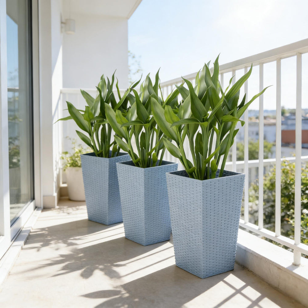 Plants Box Set of 3,Tall Planters Box,Plant Pots Media 1