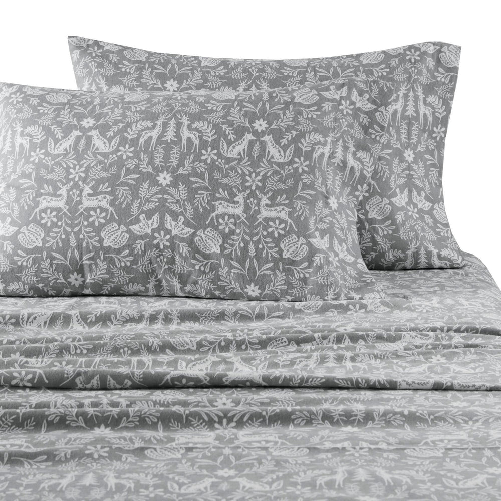 4 PCS Full Sheet Set Sage Winter Fauna Media 19