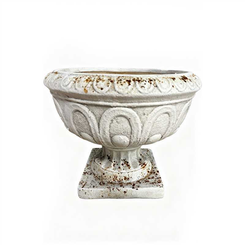 MGO Garden Planter, Garden decoration and planting,Color Make Rust, Side 17.71'L X 17.71'W X 14.5'' H Media 3