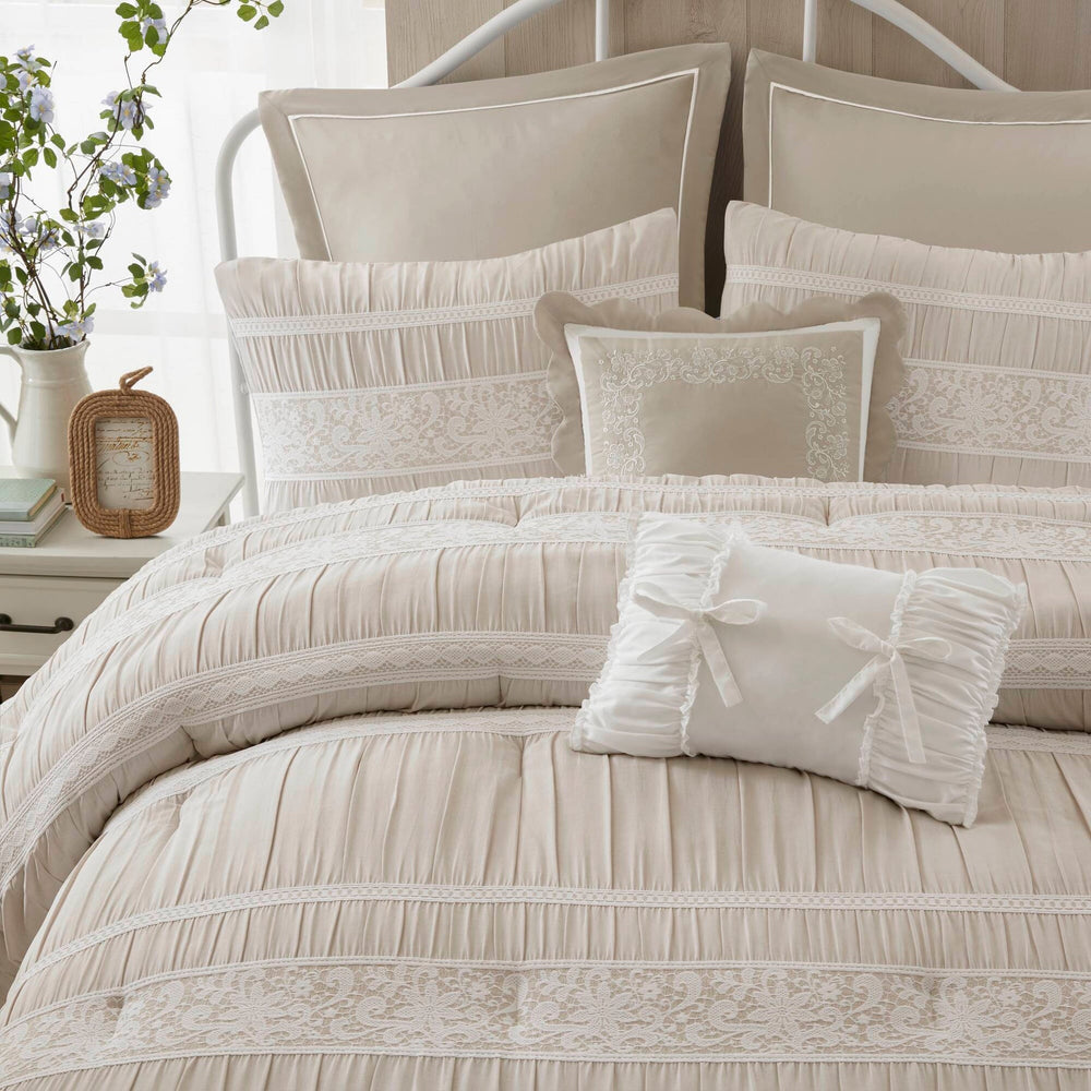 7- Piece King Jacquard Comforter Set Media 17