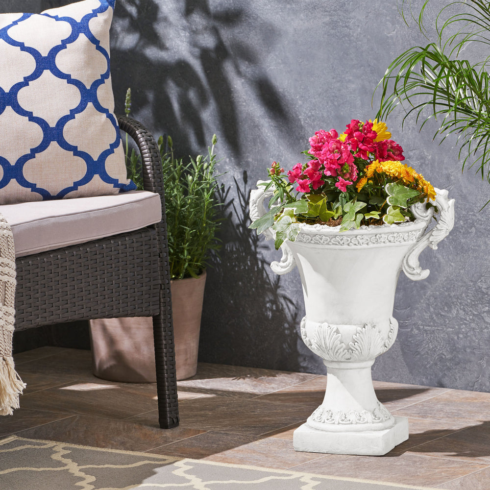 Roman Style MGO Garden Urn Planter Media 2