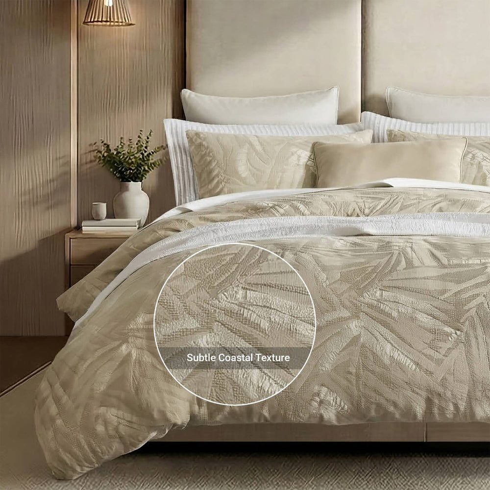 3 Pieces Full/Queen Cotton Duvet Set,Linen Media 4