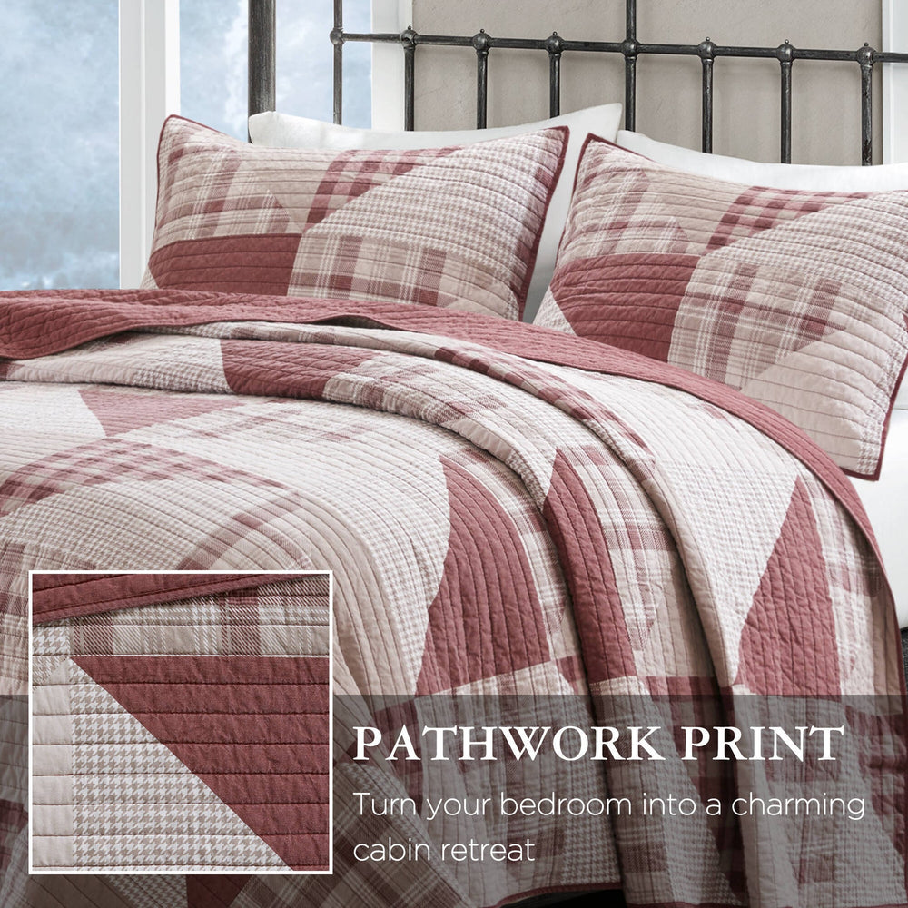 3- Piece Full/Queen Coverlet Mini Set Media 5