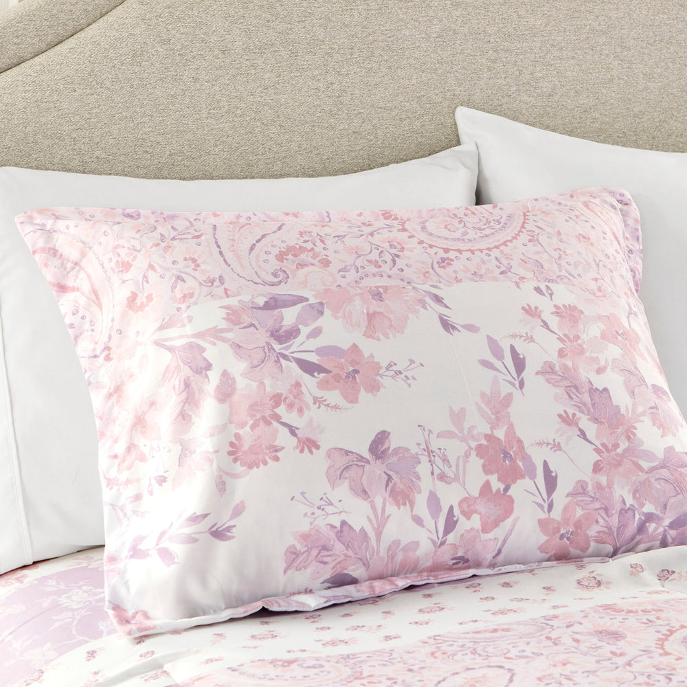 Floral Paisley Comforter Set Full/Queen Media 11